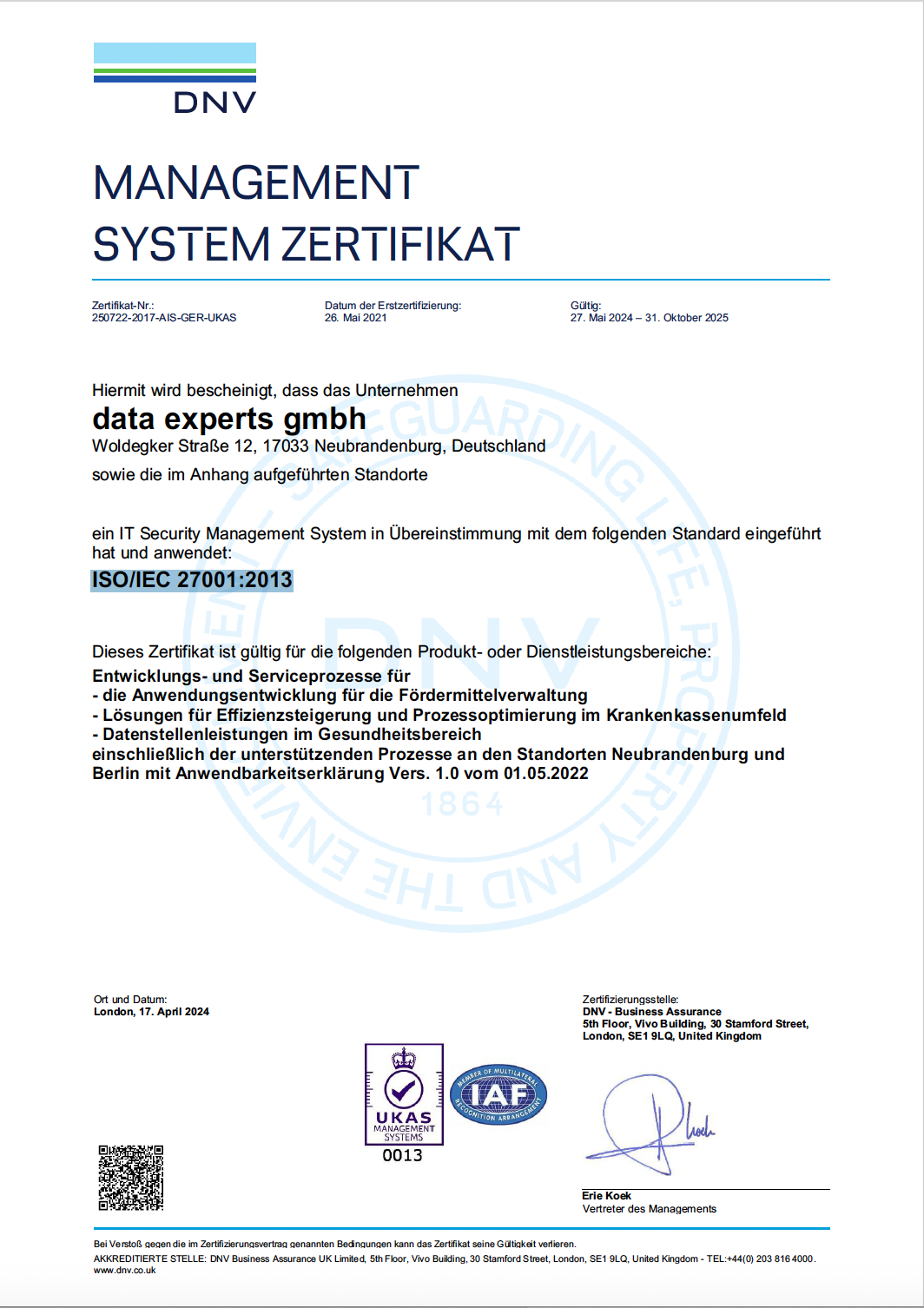 Entwicklungs- und Serviceprozesse