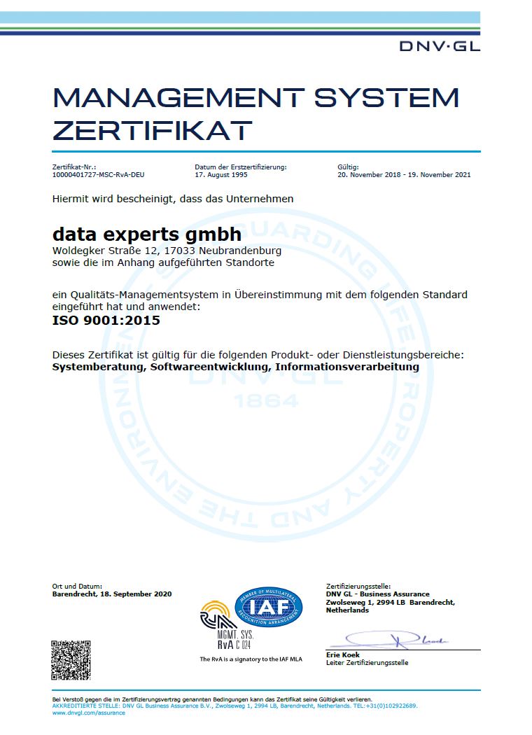 Qualitätsmanagement