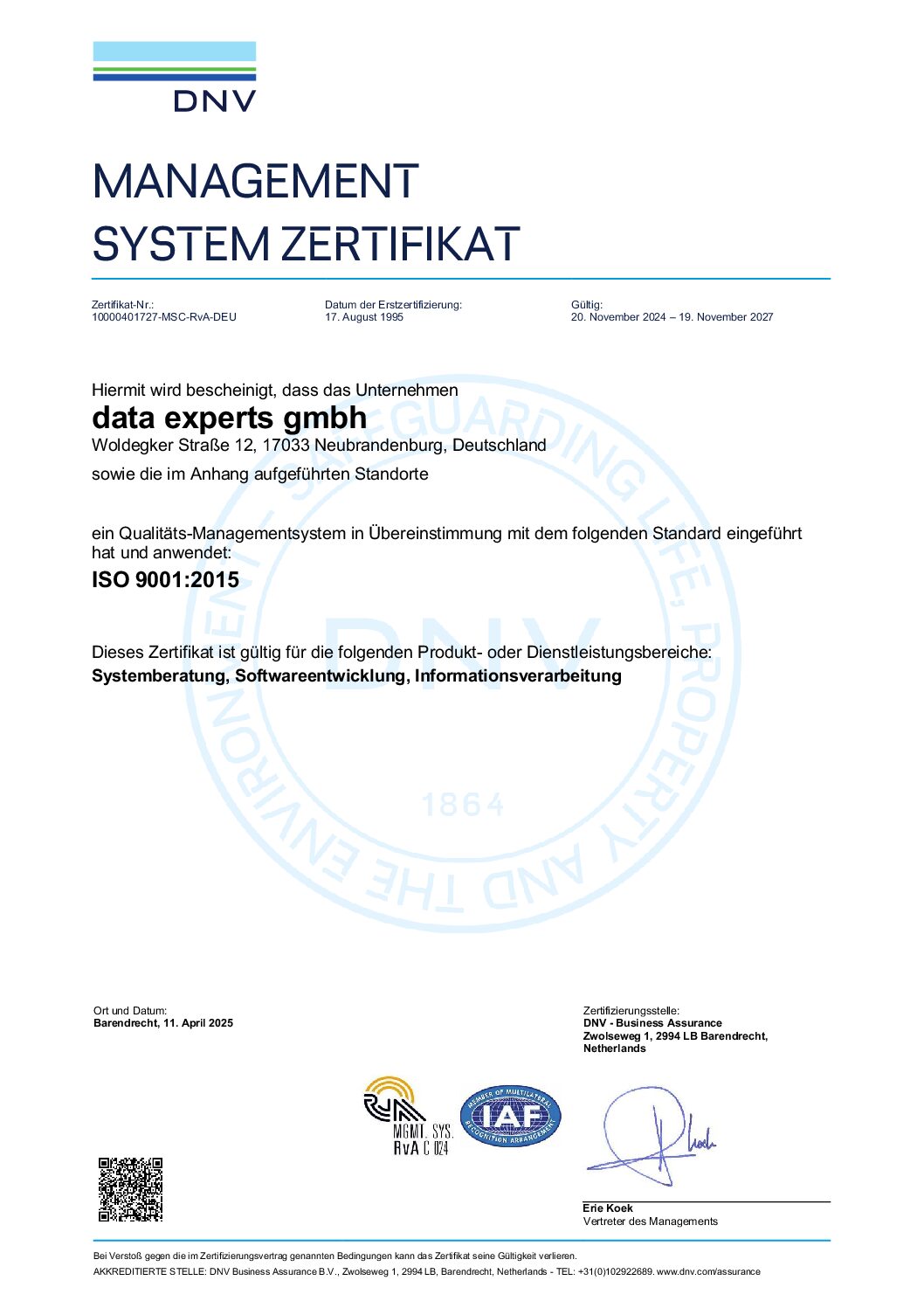 Qualitätsmanagement